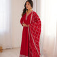 Grand Flare Festive Wear Anarkali Dress 👑