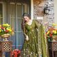 Elegant Soft Crunchy Silk Anarkali Set ✨