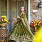 Elegant Soft Crunchy Silk Anarkali Set ✨