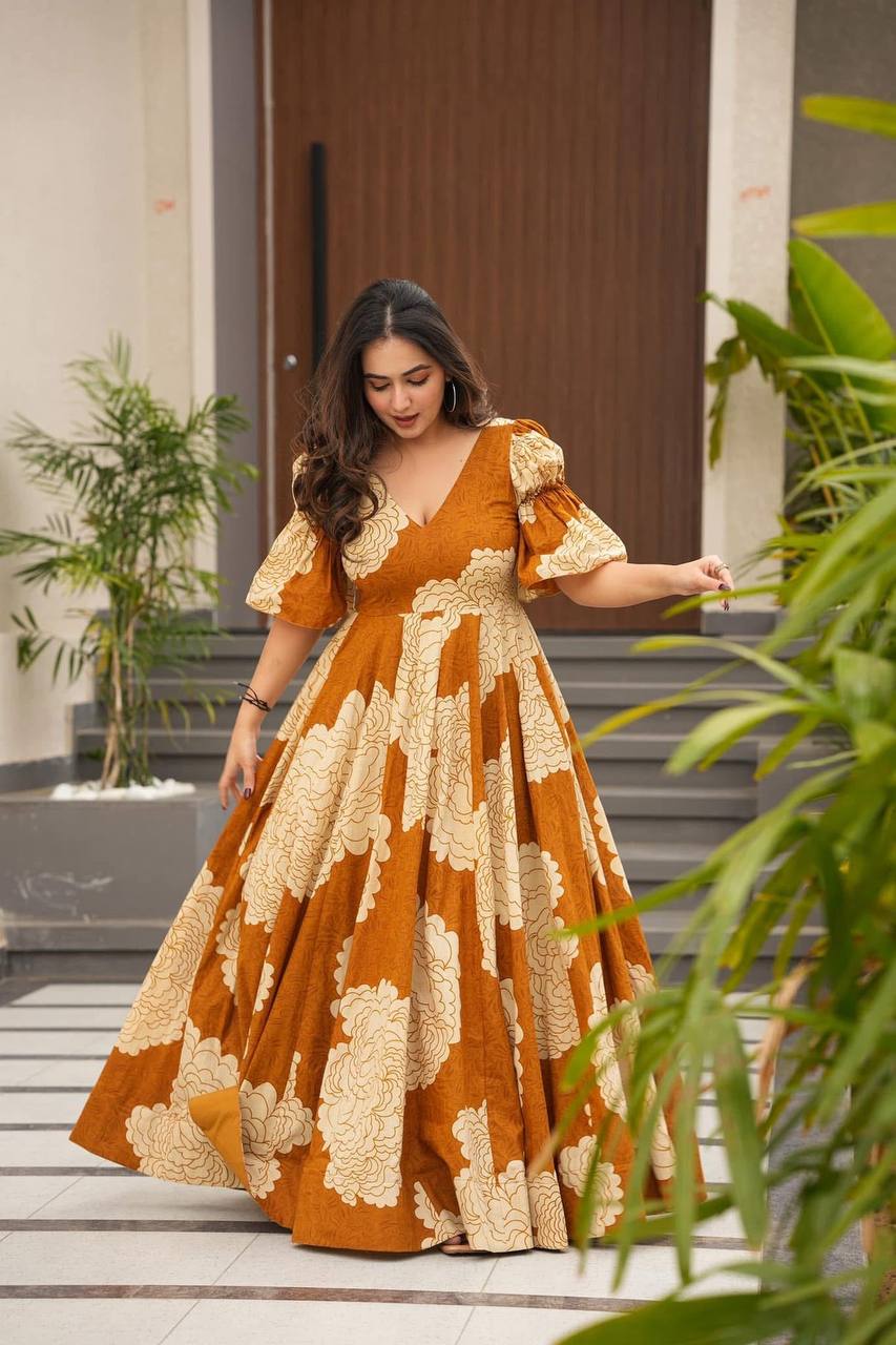Premium Women’s Festive Gown Outfit