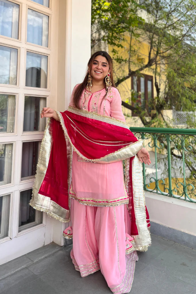 Wedding Wear Sharara Suit Set For Women 💖