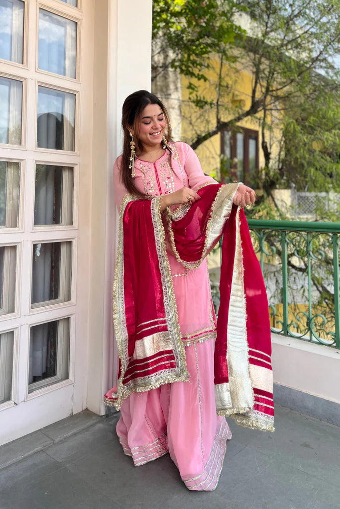 Wedding Wear Sharara Suit Set For Women 💖
