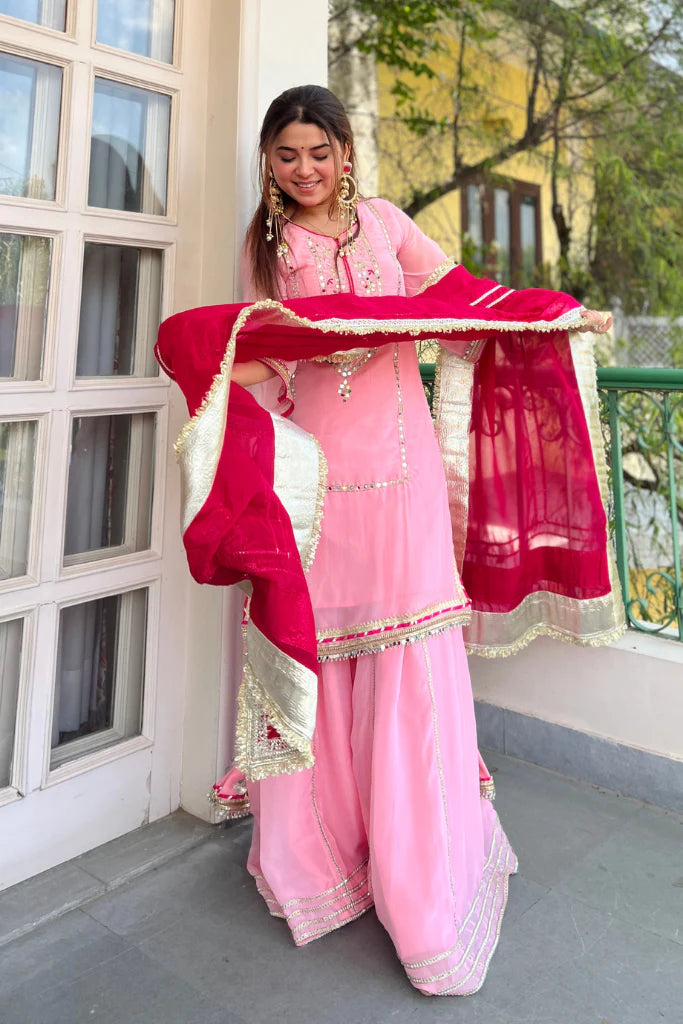 Wedding Wear Sharara Suit Set For Women 💖