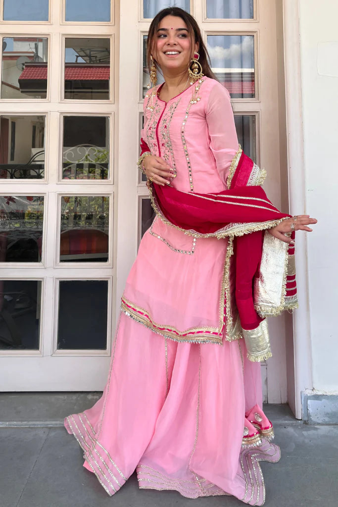 Wedding Wear Sharara Suit Set For Women 💖