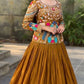 Royal Wedding Wear Chinon Silk Lehenga Choli