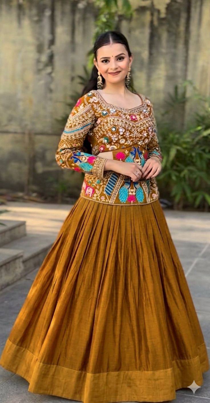Royal Wedding Wear Chinon Silk Lehenga Choli