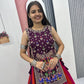 Navratri Special Vichitra Silk Lehenga Choli