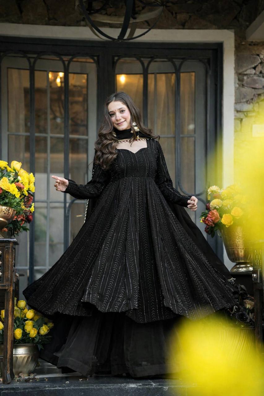 Elegant Party Wear Ethnic Dress for Women