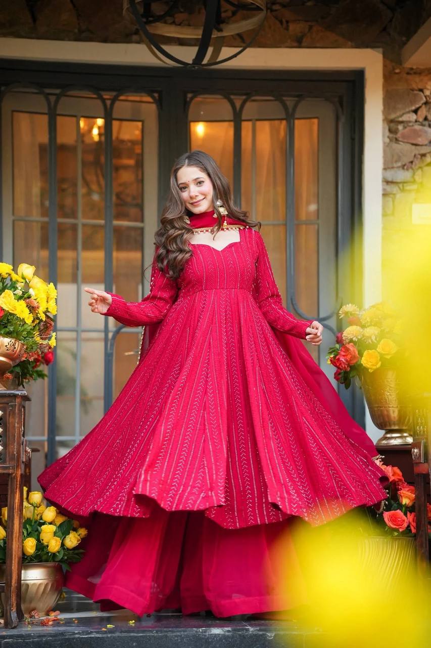 Elegant Party Wear Ethnic Dress for Women
