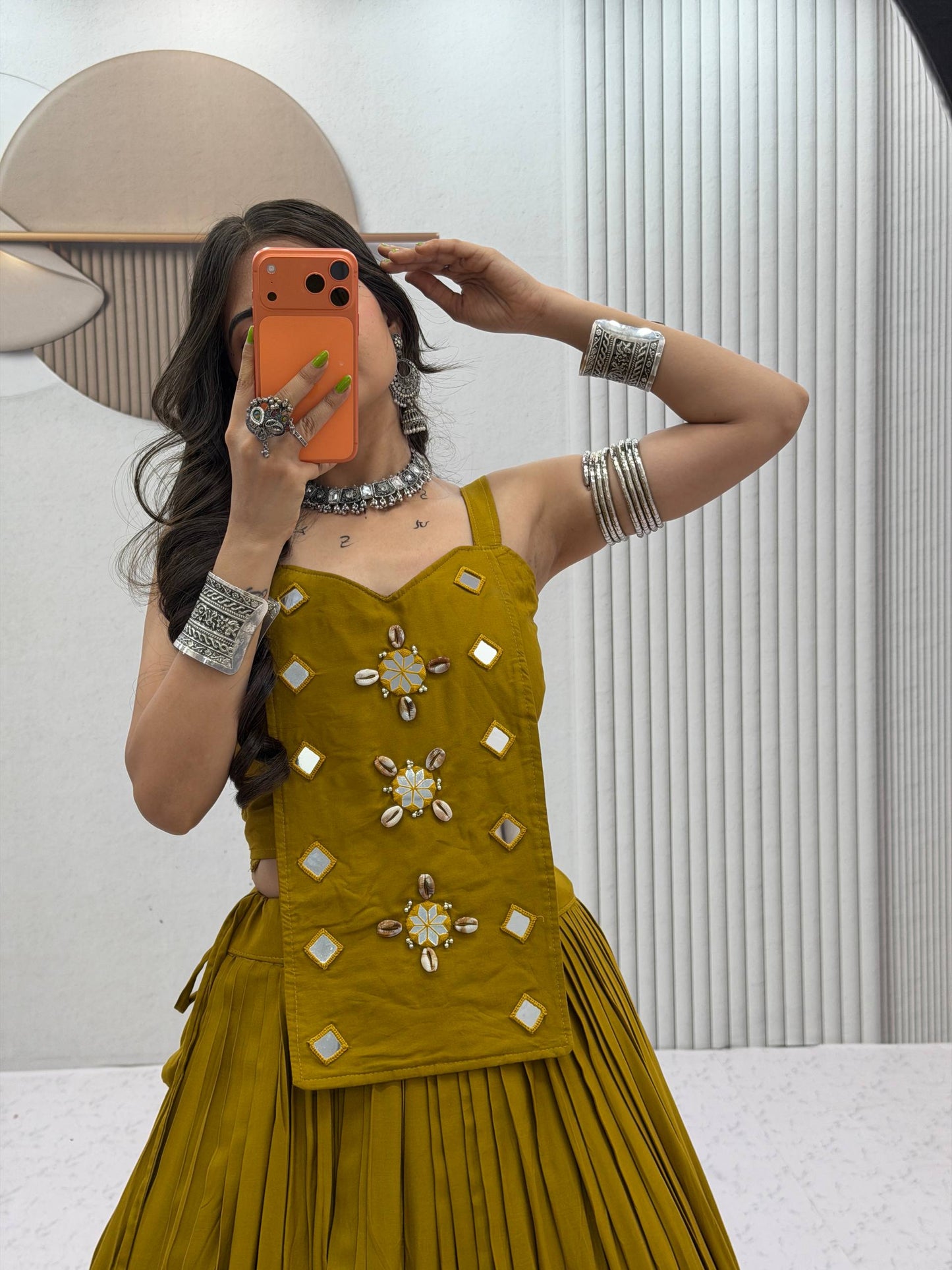 Navratri Special Pure Cotton Lehenga Choli
