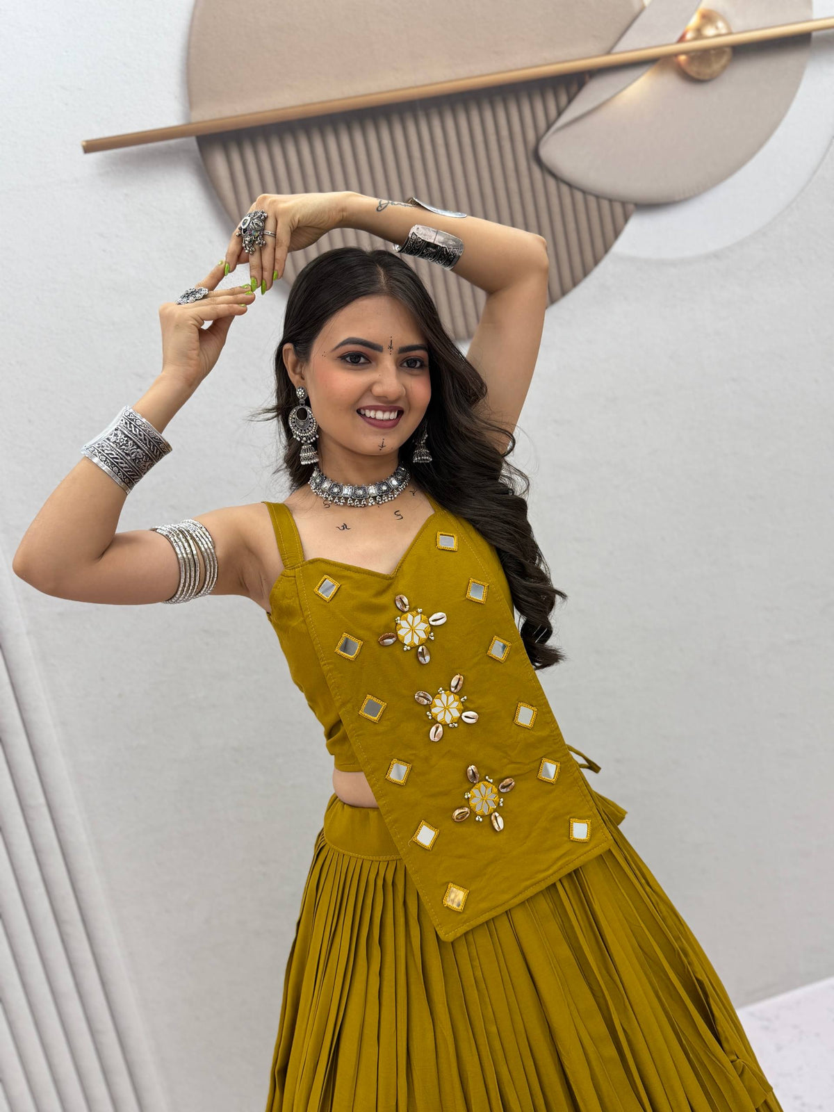 Navratri Special Pure Cotton Lehenga Choli