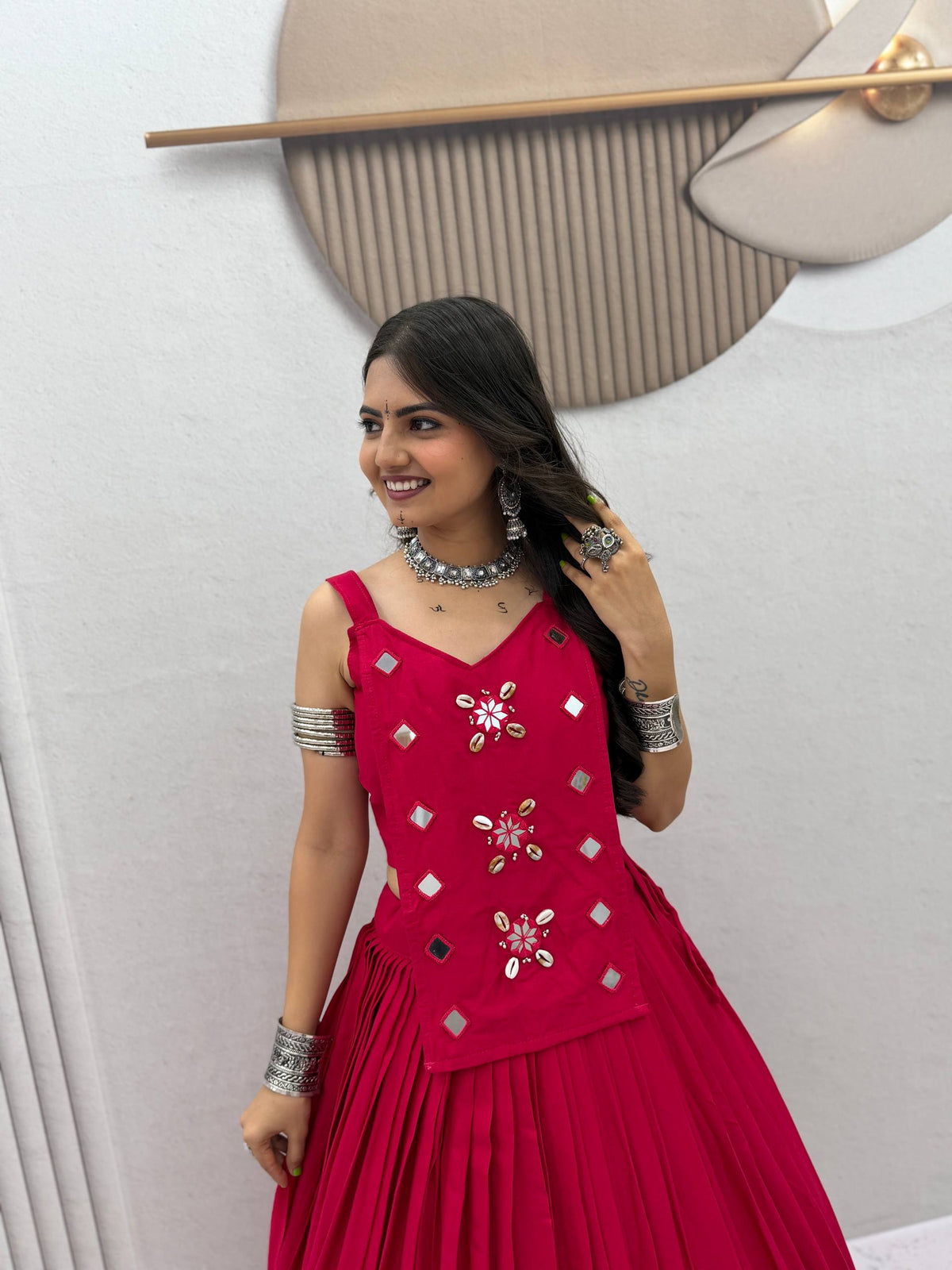 Navratri Special Pure Cotton Lehenga Choli