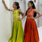 NAVRATRI SPECIAL KIDS LEHENGA CHOLI – MIRROR HANDWORK