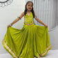 NAVRATRI SPECIAL KIDS LEHENGA CHOLI – MIRROR HANDWORK