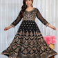 Elegant Faux Blooming Anarkali Suit Set For Women – Wedding &amp; Festive Collection