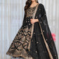 Elegant Faux Blooming Anarkali Suit Set For Women – Wedding &amp; Festive Collection