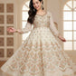 Elegant Faux Blooming Anarkali Suit Set For Women – Wedding &amp; Festive Collection