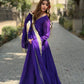 Women’s Purple Festive Wear Anarkali Suit (3 PCS)