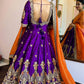 Royal Heavy Silk Embroidered Anarkali Suit Set For Women