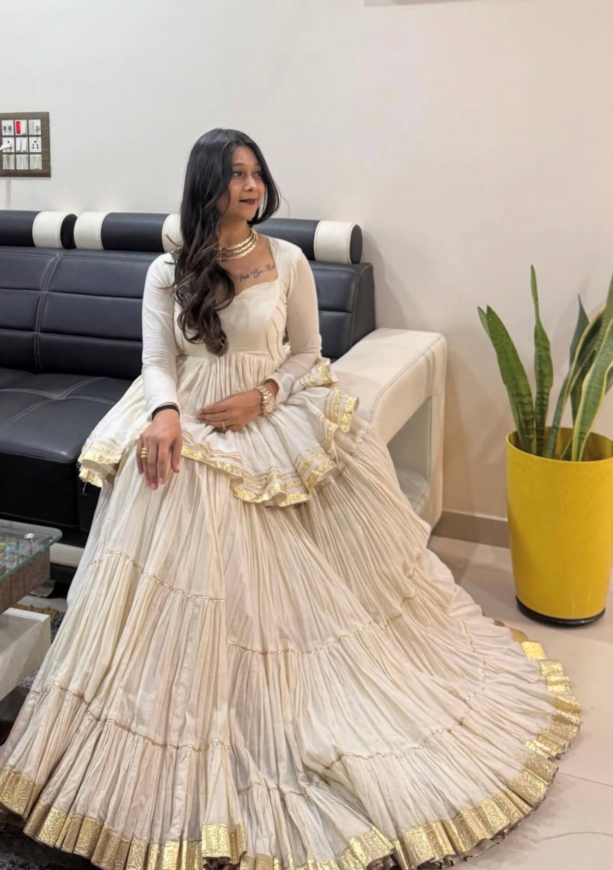 NAVRATRI SPECIAL PURE COTTON KEDIYU LEHENGA – 12 METER FLAIR