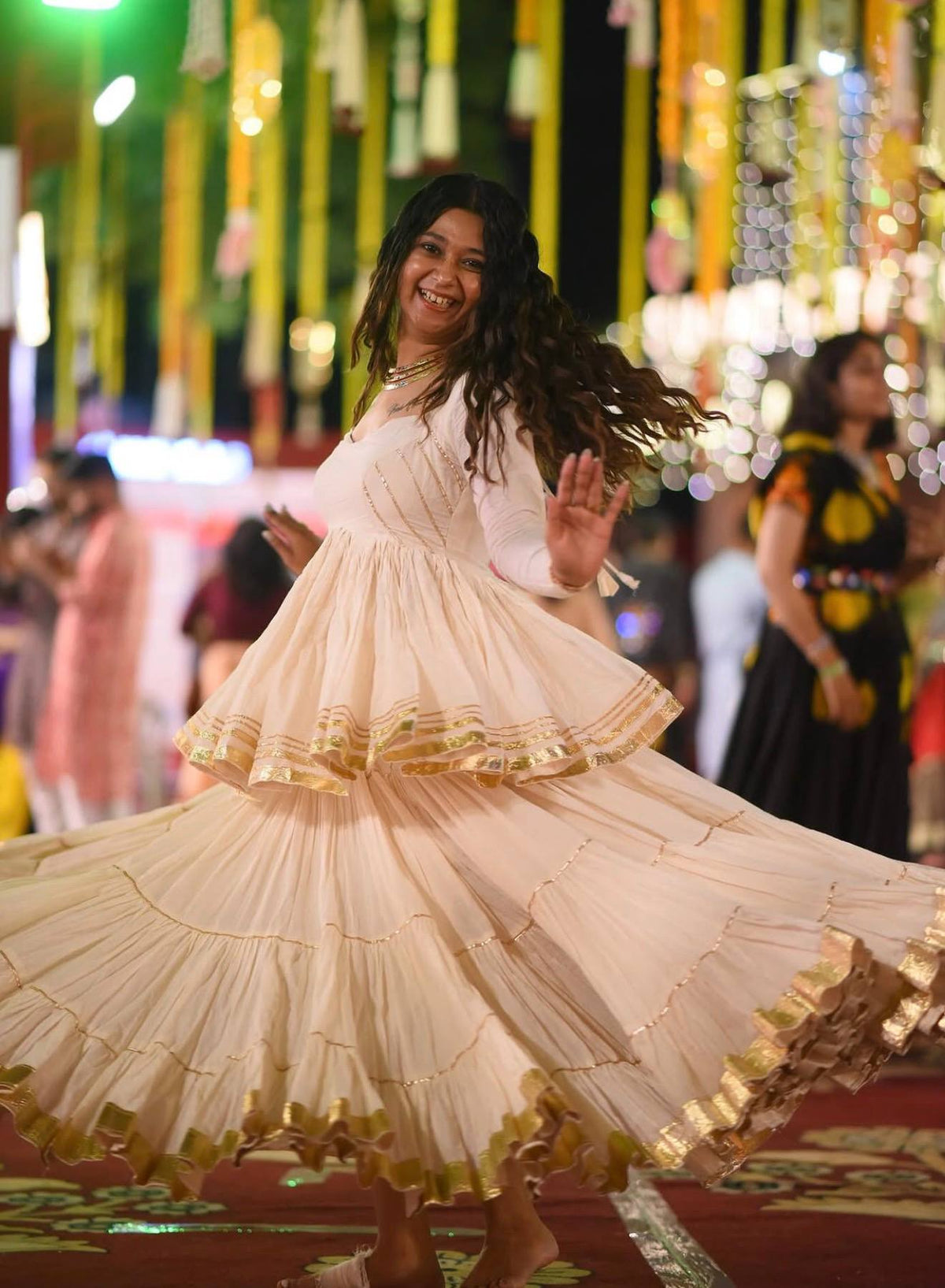 NAVRATRI SPECIAL PURE COTTON KEDIYU LEHENGA – 12 METER FLAIR