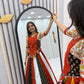 NAVRATRI SPECIAL PURE COTTON KEDIYU LEHENGA – REAL HANDWORK