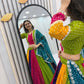 NAVRATRI SPECIAL GEORGETTE LEHENGA CHOLI – 6 METER FLAIR