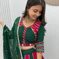 NAVRATRI SPECIAL PURE COTTON LEHENGA CHOLI – REAL HANDWORK