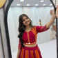 NAVRATRI SPECIAL PURE COTTON LEHENGA CHOLI – REAL HANDWORK