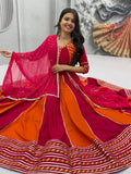 NAVRATRI SPECIAL PURE COTTON LEHENGA CHOLI – REAL HANDWORK