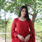 Mehernoor Maroon Sequin Anarkali Set ✨❤️