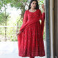 Mehernoor Maroon Sequin Anarkali Set ✨❤️