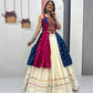 NAVRATRI SPECIAL BANDHEJ LEHENGA CHOLI – 6 METER BIG FLAIR