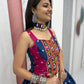 NAVRATRI SPECIAL BANDHEJ LEHENGA CHOLI – 6 METER BIG FLAIR