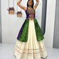 NAVRATRI SPECIAL BANDHEJ LEHENGA CHOLI – 6 METER BIG FLAIR