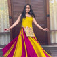 NAVRATRI SPECIAL VICHITRA SILK LEHENGA CHOLI WITH SHRUG