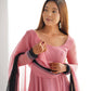 Trendy Colorful Fox Georgette Anarkali Suit Set For Women 🌈