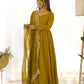 Luxury Roman Silk Chanderi Fully Flared Anarkali Suit Set For Women ✨