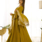 Luxury Roman Silk Chanderi Fully Flared Anarkali Suit Set For Women ✨