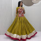 NAVRATRI SPECIAL PURE COTTON KEDIYU LEHENGA – GAMTHI &amp; MIRROR WORK