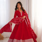 Grand Flare Festive Wear Anarkali Dress 👑