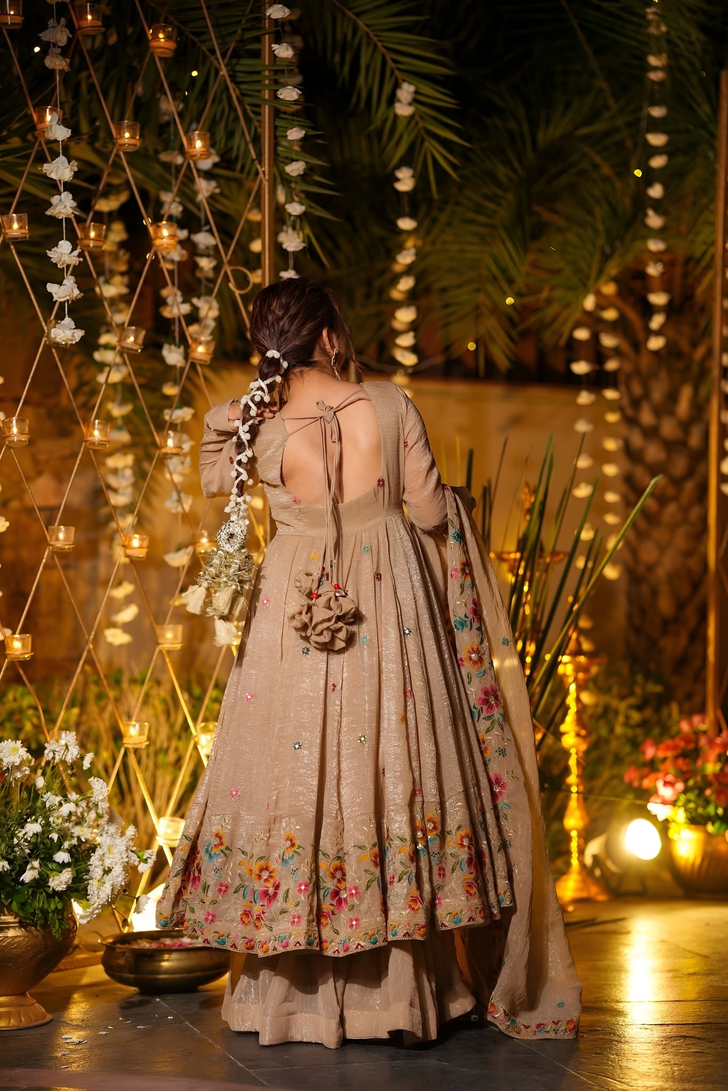 Wedding Wear Embroidered Anarkali Outfit