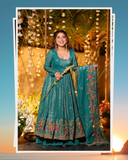 Wedding Wear Embroidered Anarkali Outfit