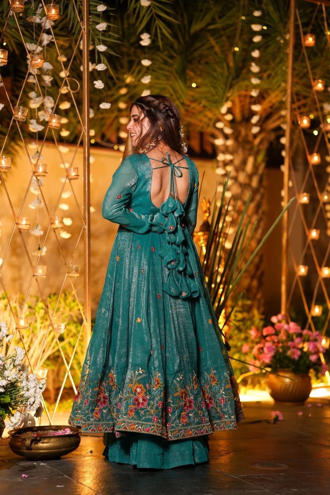 Wedding Wear Embroidered Anarkali Outfit