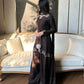 Natural Crepe Moti Embroidered Farsi Salwar Set – New Designer Party Wear