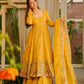 Royal Look Anarkali Sharara Suit for Women
