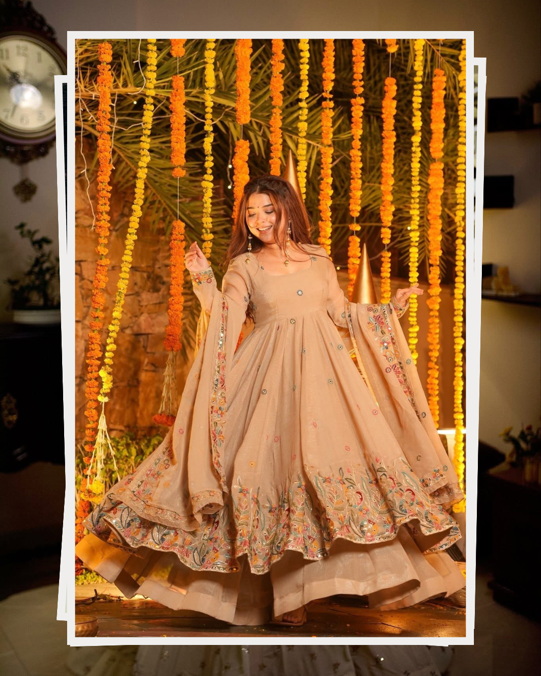 Royal Look Anarkali Sharara Suit for Women