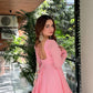 Designer Baby Pink Ethnic Wear Suit Set