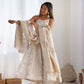 Royal Banarasi Jacquard Dola Silk Anarkali Suit Set For Women 👑
