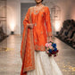 Exquisite Chinon Silk Embroidered Palazzo Set – Elegant Designer Wear